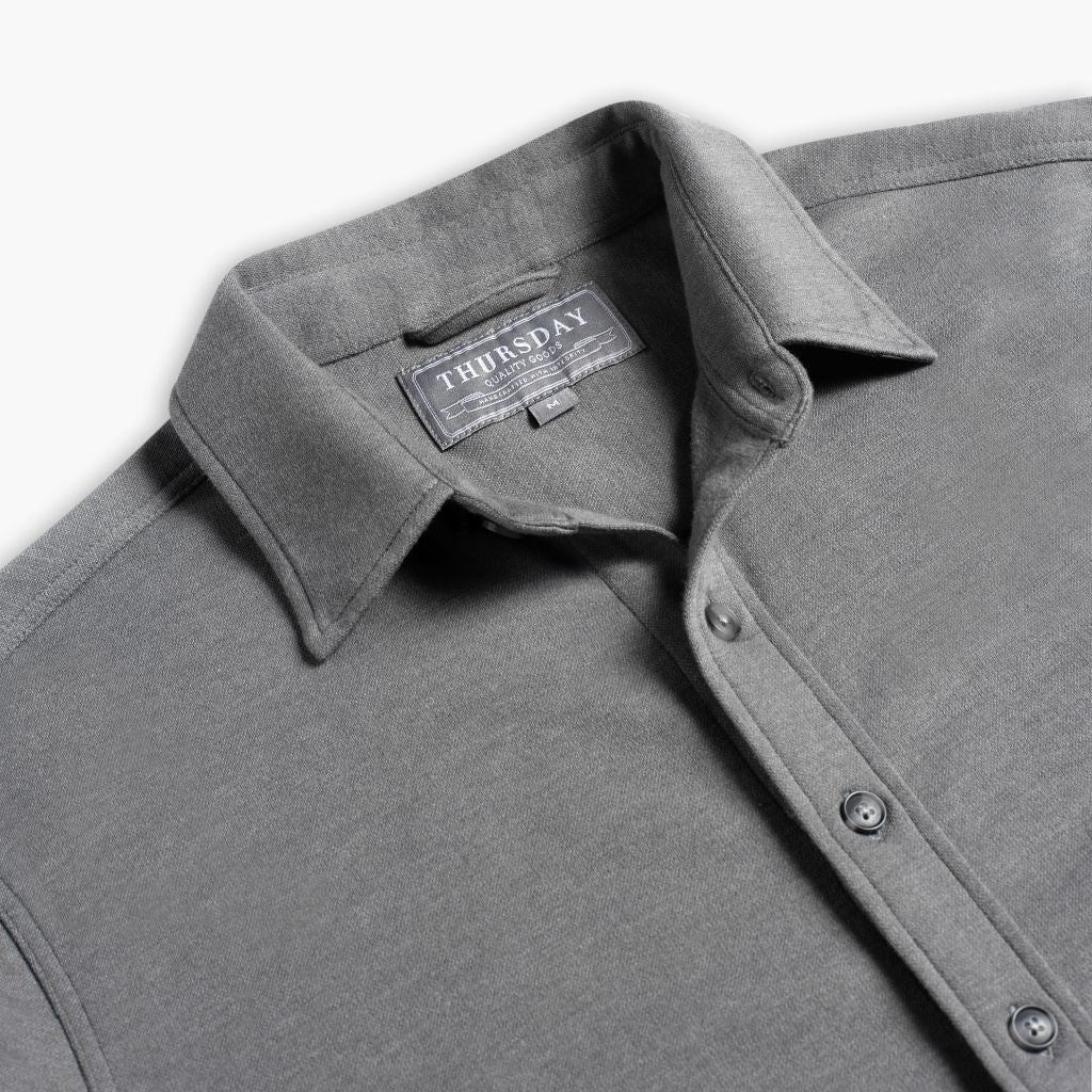 Everyday Button-Down Shirt | Grey - Image 4