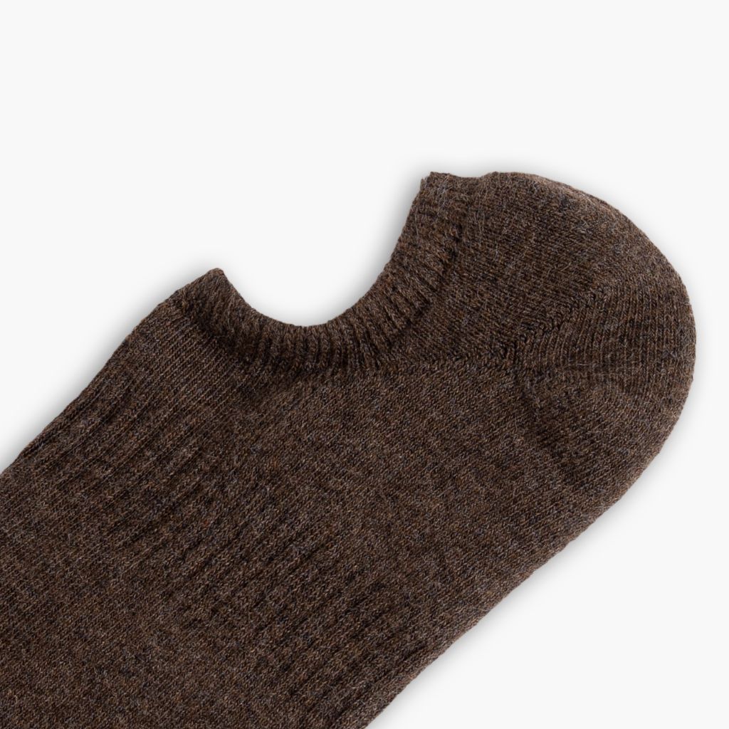 Women's Classic No Show Sock | Brown - Image 2