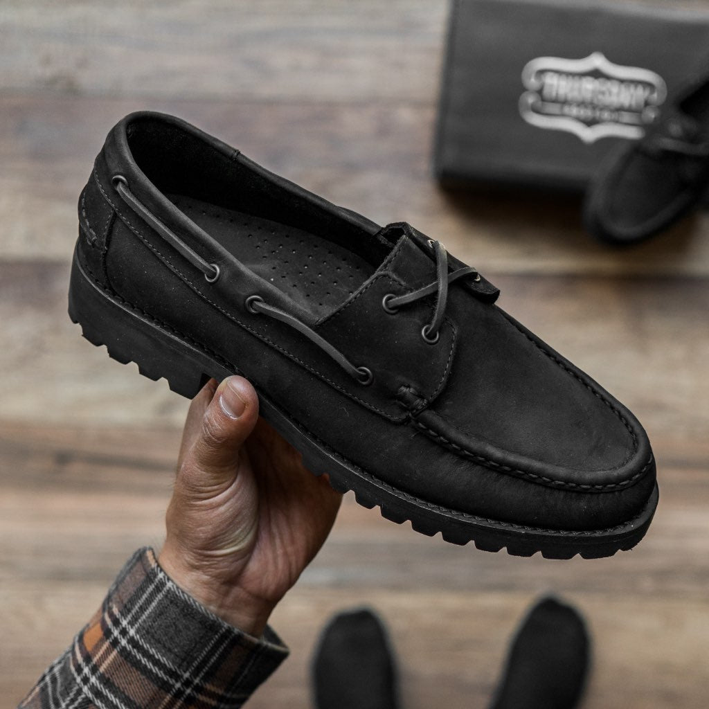 Handsewn Loafer | Black Matte - Image 7