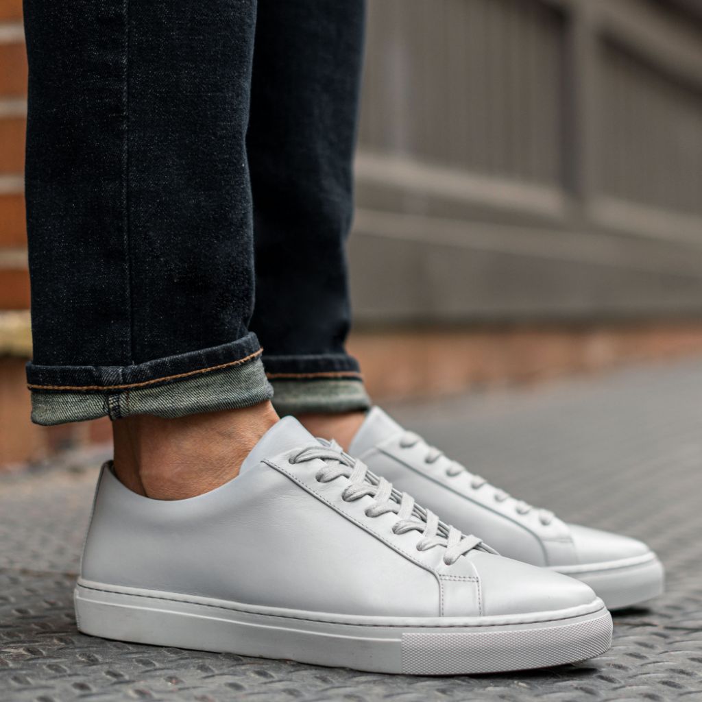 Premier Low Top | Light Grey - Image 6