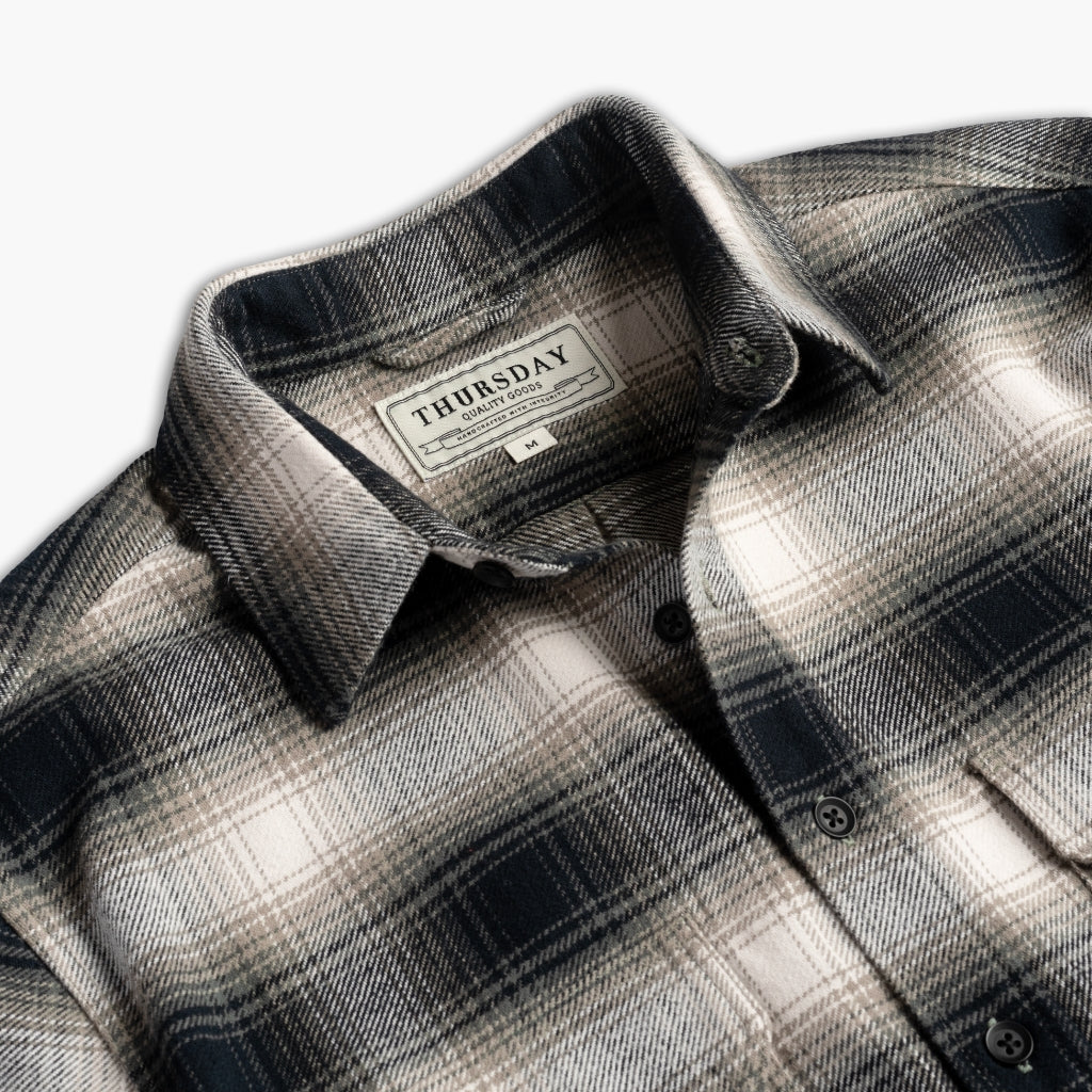 Summit Flannel Shirt | Timberwolf - Image 4