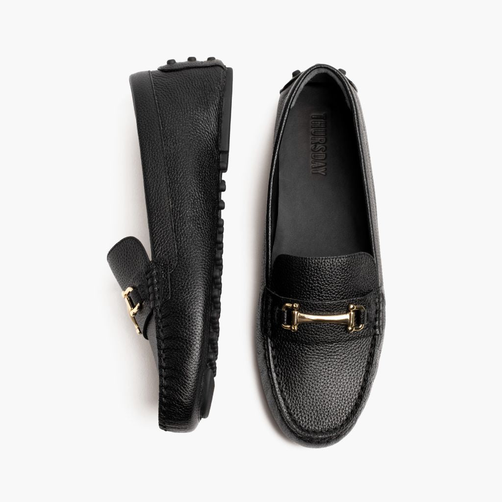 Driving Loafer | Black & Gold - Image 3