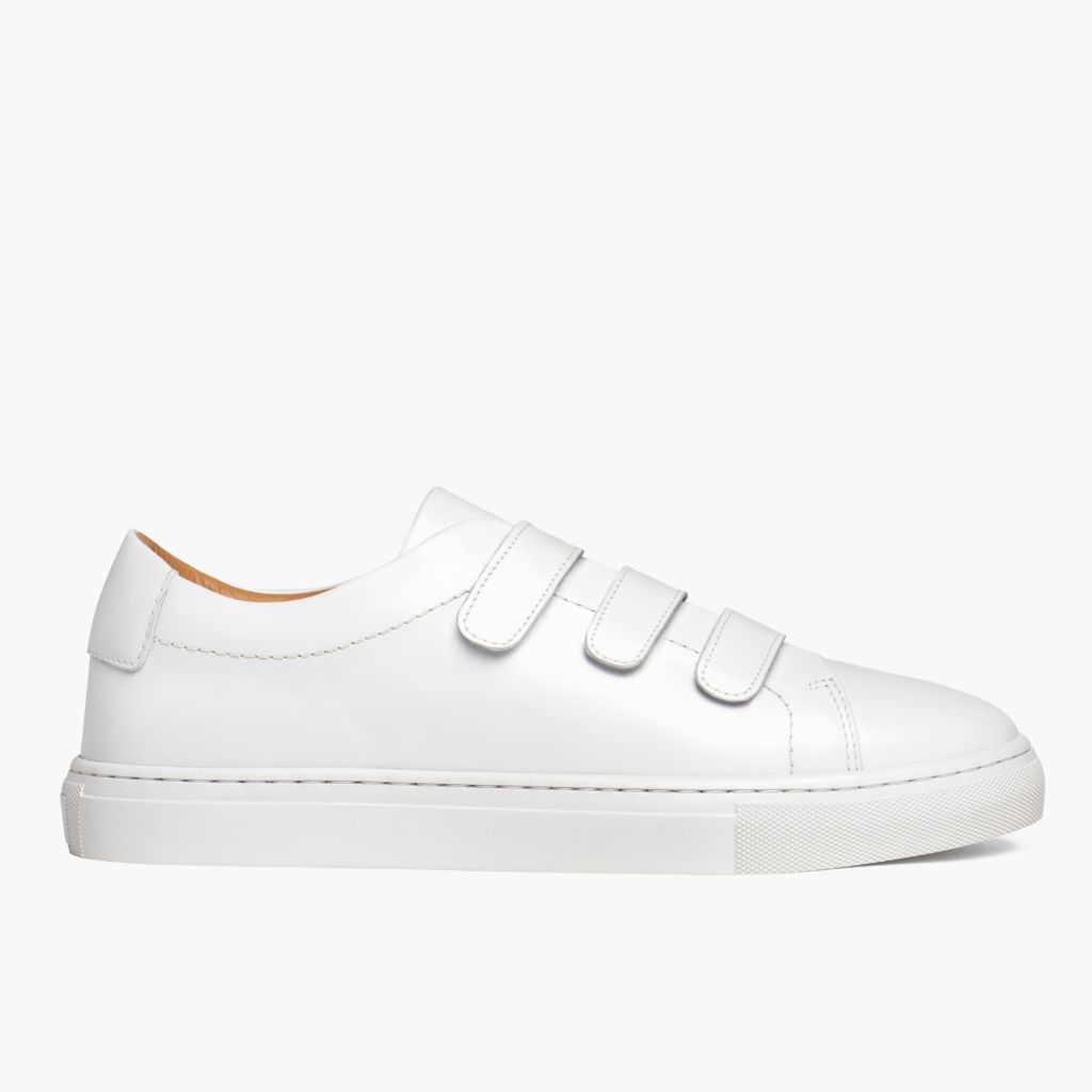 Women's Triple Strap Low Top | White - Image 2
