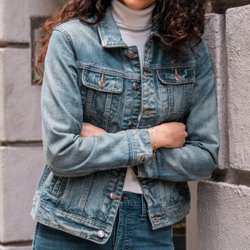 Denim Trucker Jacket | Medium Wash - Image 2