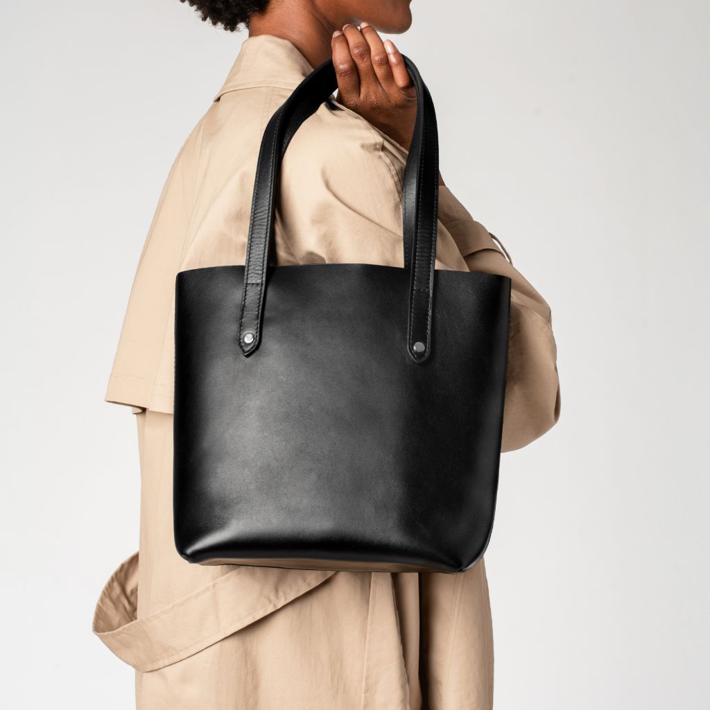 Everyday Tote | Black (S) (Silver) - Image 6