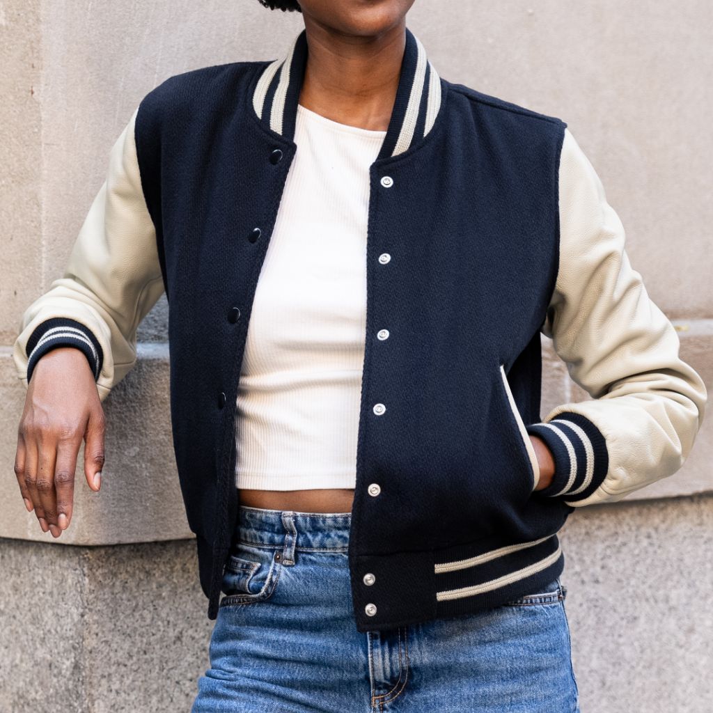 Varsity Jacket | Navy - Image 2