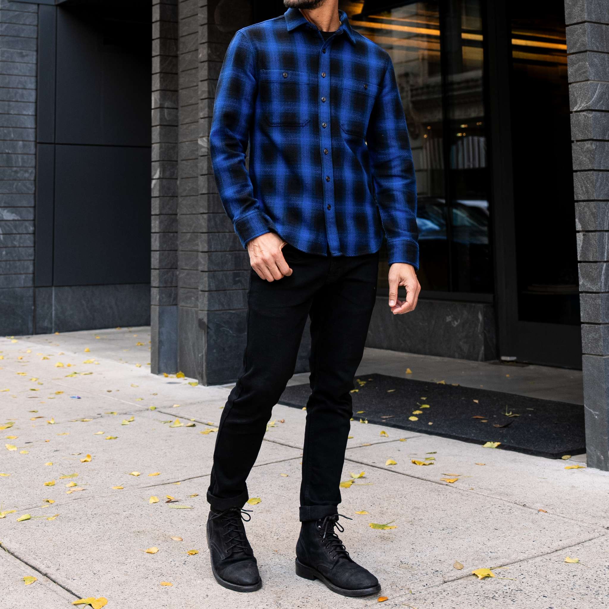 Buffalo Check Shirt | Eclipse - Image 8